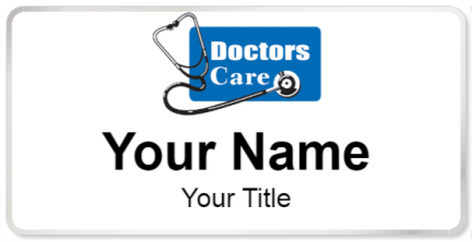 Custom name badges for Doctors Care
