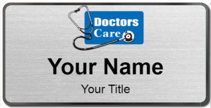 Custom name badges for Doctors Care