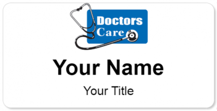Custom name badges for Doctors Care