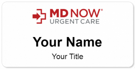 Custom name badges for MD Now Urgent Care
