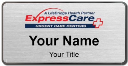Custom name badges for ExpressCare Urgent Care Centers