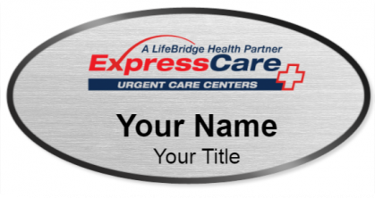 Custom name badges for ExpressCare Urgent Care Centers