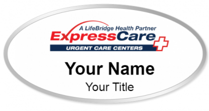 Custom name badges for ExpressCare Urgent Care Centers