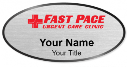 Custom name badges for Fast Pace Urgent Care