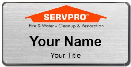 Custom name badges for Servpro