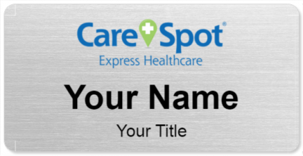 Custom name badges for CareSpot Express Healthcare