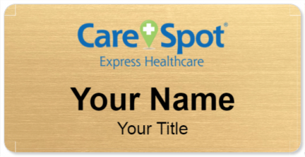 Custom name badges for CareSpot Express Healthcare