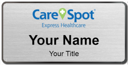 Custom name badges for CareSpot Express Healthcare