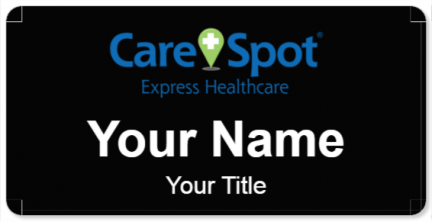 Custom name badges for CareSpot Express Healthcare