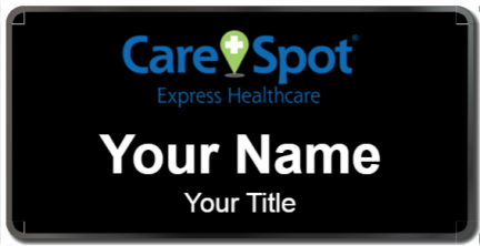 Custom name badges for CareSpot Express Healthcare