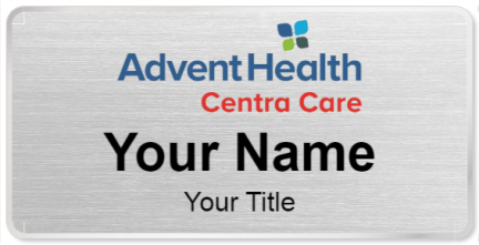 Custom name badges for Advent Health Centra Care