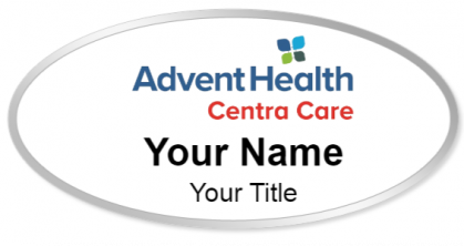 Custom name badges for Advent Health Centra Care