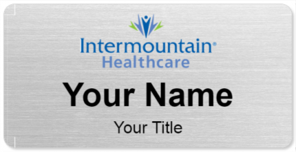 Custom name badges for Intermountain Healthcare