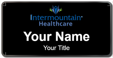 Custom name badges for Intermountain Healthcare