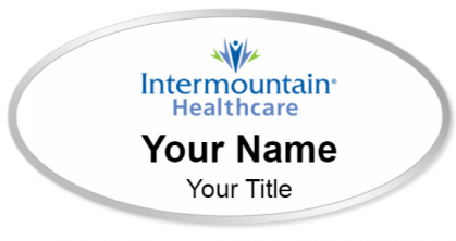 Custom name badges for Intermountain Healthcare