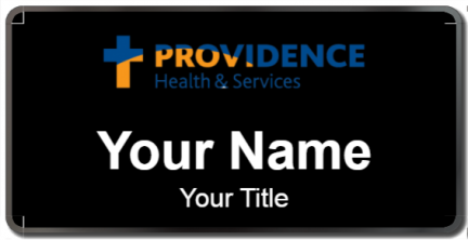 Custom name badges for Providence Health & Services