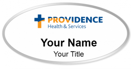 Custom name badges for Providence Health & Services