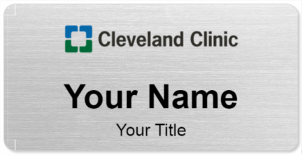 Custom name badges for Cleveland Clinic