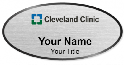 Custom name badges for Cleveland Clinic