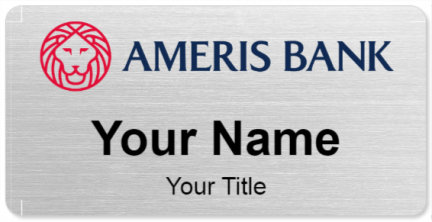 Custom name badges for Ameris Bank