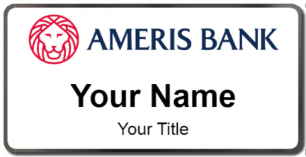 Custom name badges for Ameris Bank