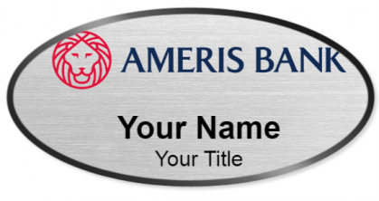 Custom name badges for Ameris Bank