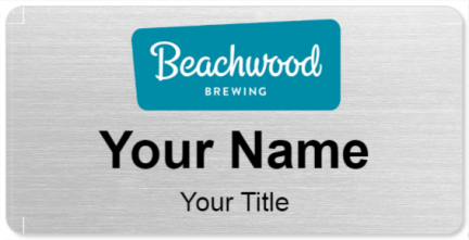 Custom name badges for Beachwood BBQ and Brewery