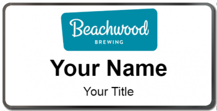 Custom name badges for Beachwood BBQ and Brewery