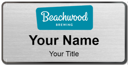 Custom name badges for Beachwood BBQ and Brewery