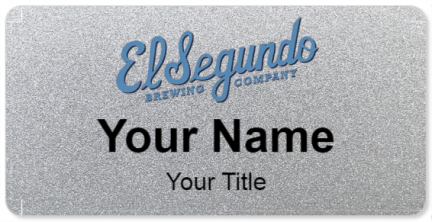 Custom name badges for El Segundo Brewing Company