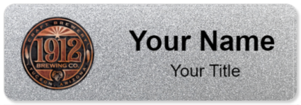 Custom name badges for 1912 Brewing Company