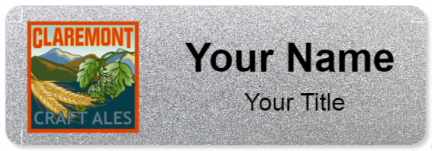 Custom name badges for Claremont Craft Ales