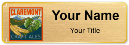 Custom name badges for Claremont Craft Ales