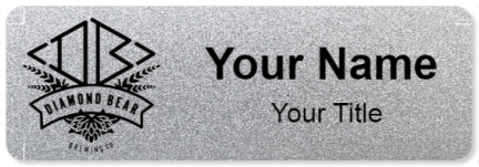 Custom name badges for Diamond Bear Brewing Company