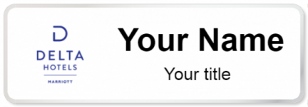 Custom name badges for Delta Hotels Resorts