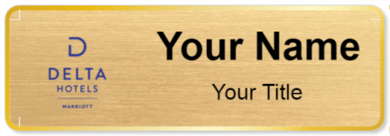 Custom name badges for Delta Hotels Resorts