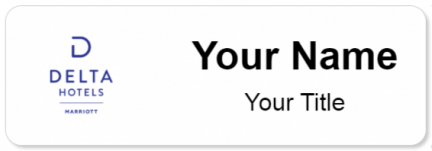 Custom name badges for Delta Hotels Resorts