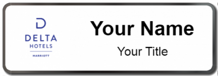 Custom name badges for Delta Hotels Resorts