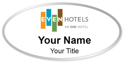 Custom name badges for EVEN Hotels