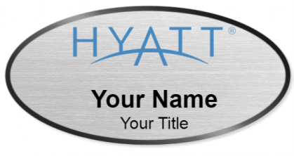 Custom name badges for Hyatt