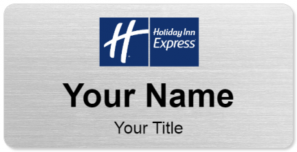 Custom name badges for Holiday Inn Express