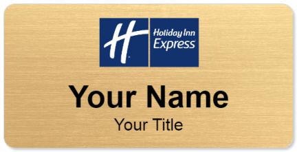 Custom name badges for Holiday Inn Express