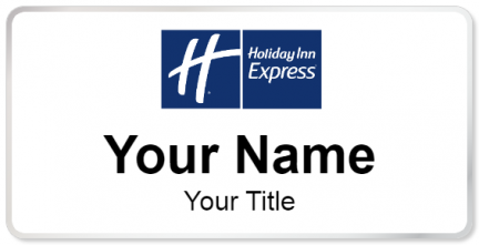 Custom name badges for Holiday Inn Express