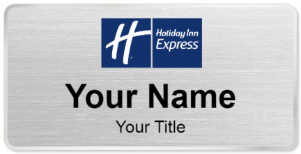 Custom name badges for Holiday Inn Express