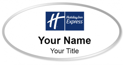 Custom name badges for Holiday Inn Express
