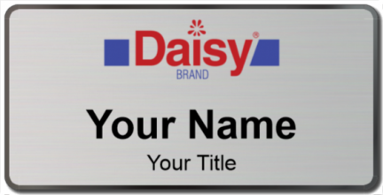 Custom name badges for Daisy Brand