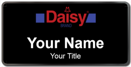 Custom name badges for Daisy Brand