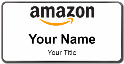 Custom name badges for Amazon