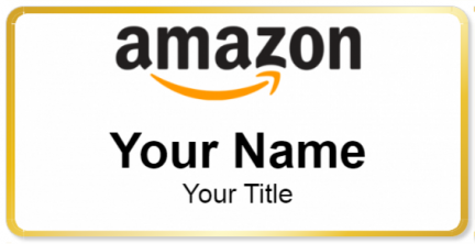 Custom name badges for Amazon