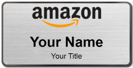 Custom name badges for Amazon